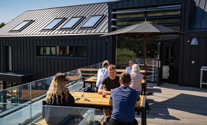 The Terrace at Aber Falls Distillery
